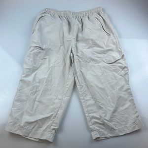 Cerf Nylon Cargo Capri Pants S100-50